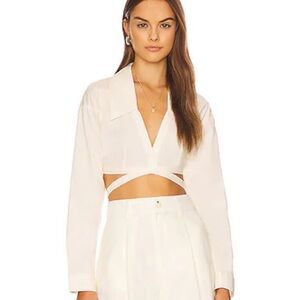 Wrap Poplin Top
WeWoreWhat